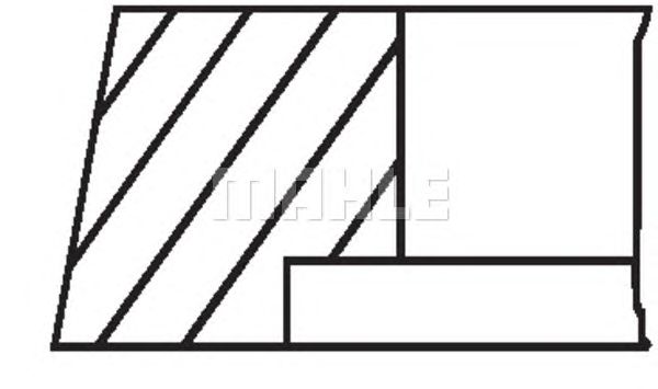 00280V0 Mahle - Кільця2